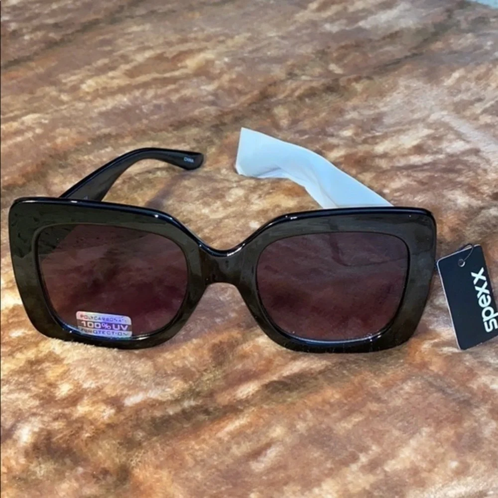 New Oversized Black Ombre Spexx Sunnies
